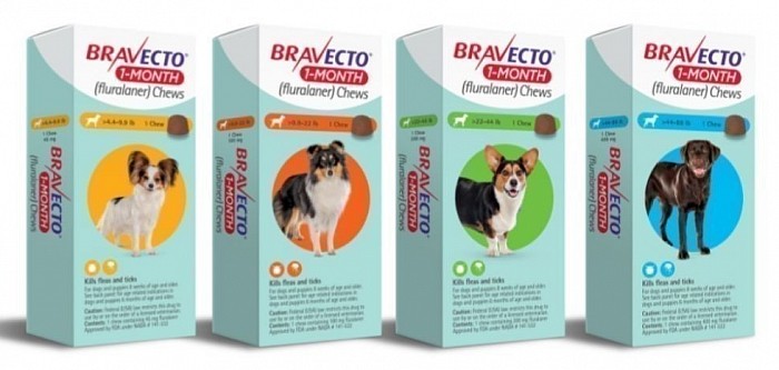 BRAVECTO 1-MONTH PROTECTION* PUPPIES & DOGS